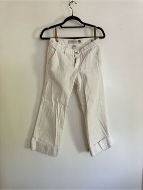 GAP Off-White Cotton Jeans